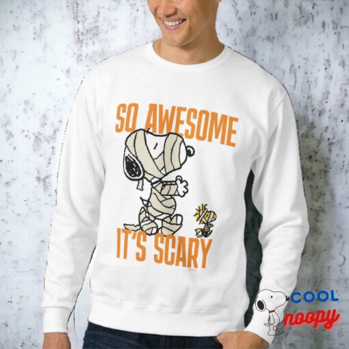 Peanuts Snoopy And Woodstock Mummies Sweatshirt 11