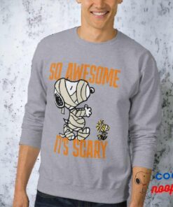 Peanuts Snoopy And Woodstock Mummies Sweatshirt 4