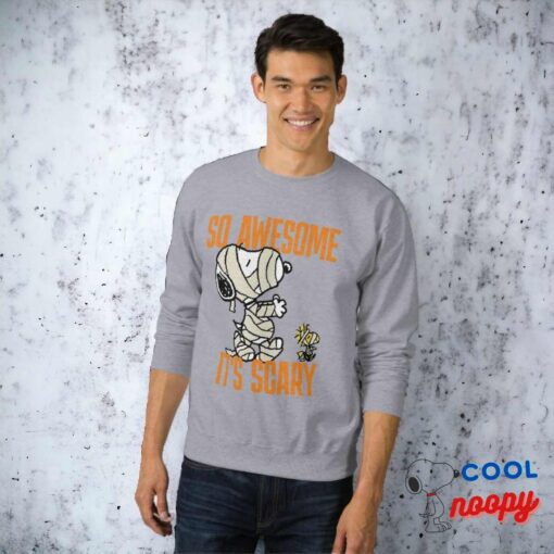 Peanuts Snoopy And Woodstock Mummies Sweatshirt 6