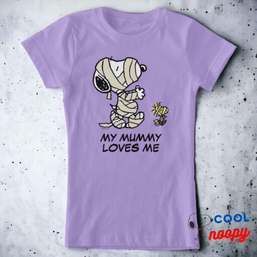 Peanuts Snoopy And Woodstock Mummies T Shirt 11