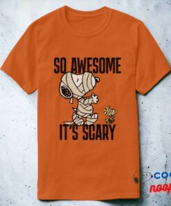 Peanuts Snoopy And Woodstock Mummies T Shirt 12