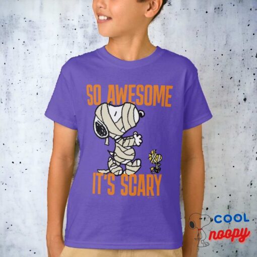 Peanuts Snoopy And Woodstock Mummies T Shirt 16