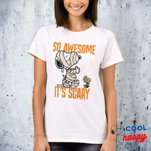 Peanuts Snoopy And Woodstock Mummies T Shirt 7