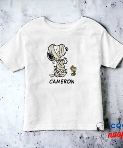 Peanuts Snoopy And Woodstock Mummies Toddler T Shirt 2
