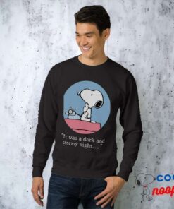 Peanuts Snoopy At The Typewriter Sweatshirt 10