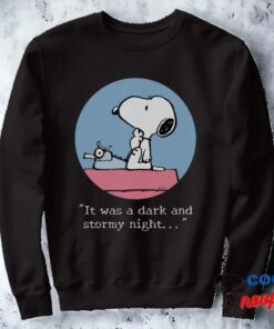 Peanuts Snoopy At The Typewriter Sweatshirt 7