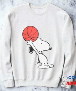 Peanuts Snoopy Basketball Hoop Shot Sweatshirt 1