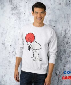 Peanuts Snoopy Basketball Hoop Shot Sweatshirt 4