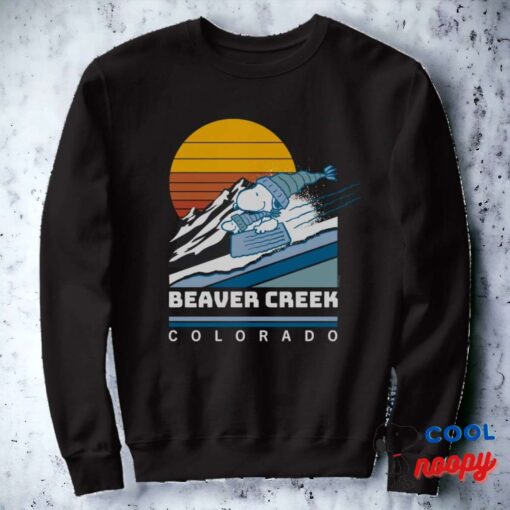 Peanuts Snoopy Beaver Creek Colorado Sweatshirt 2