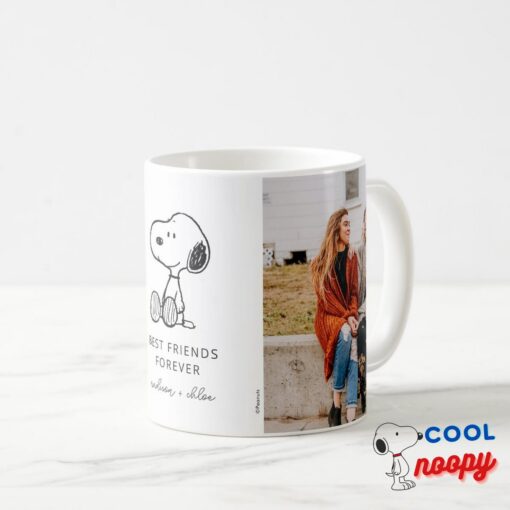 Peanuts Snoopy Best Friends Ever Photo Coffee Mug 15