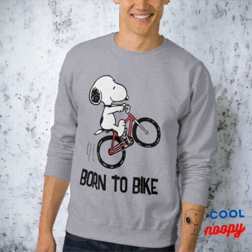 Peanuts Snoopy Bicycle Wheelie Sweatshirt 21