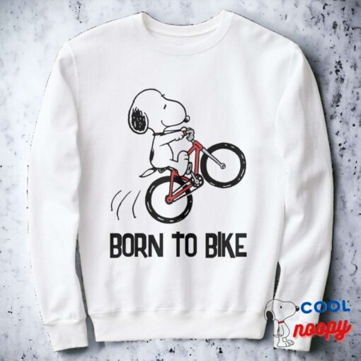 Peanuts Snoopy Bicycle Wheelie Sweatshirt 25