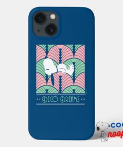 Peanuts Snoopy Blue Art Deco Dreams Case Mate Iphone Case 8