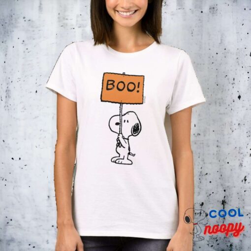Peanuts Snoopy Boo T Shirt 1