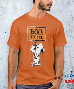 Peanuts Snoopy Boo T Shirt 4