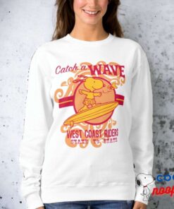 Peanuts Snoopy Catch A Wave West Coast Riders Sweatshirt 1