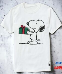Peanuts Snoopy Christmas Gift Giver T Shirt 15