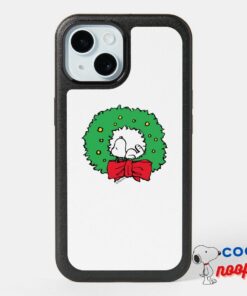 Peanuts Snoopy Christmas Wreath Otterbox Iphone Case 8