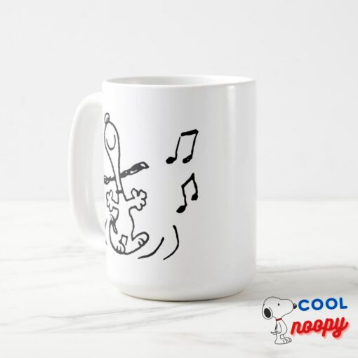 Peanuts Snoopy Dancing Mug 3