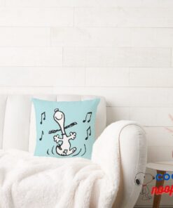 Peanuts Snoopy Dancing Throw Pillow 4