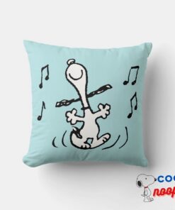 Peanuts Snoopy Dancing Throw Pillow 7