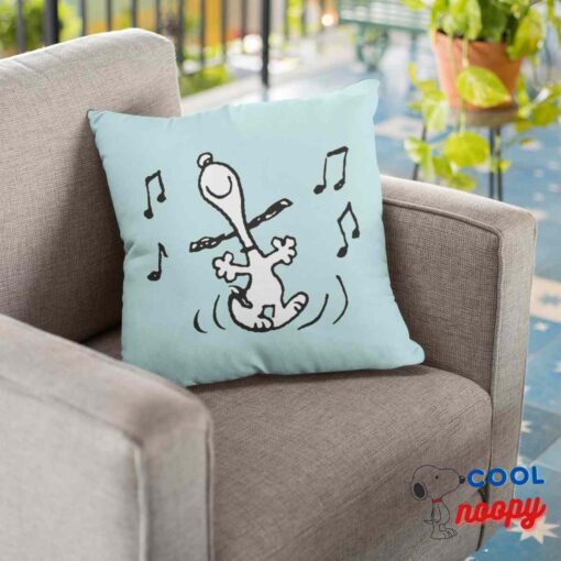 Peanuts Snoopy Dancing Throw Pillow 8