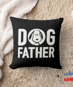 Peanuts Snoopy Dog Father Throw Pillow 8