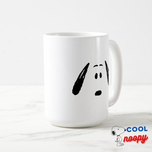 Peanuts Snoopy Face Mug 15