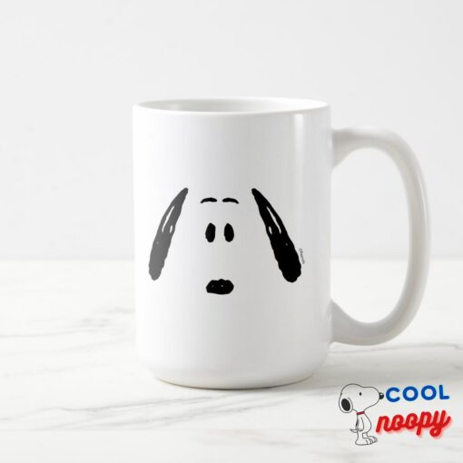 Peanuts Snoopy Face Mug 6