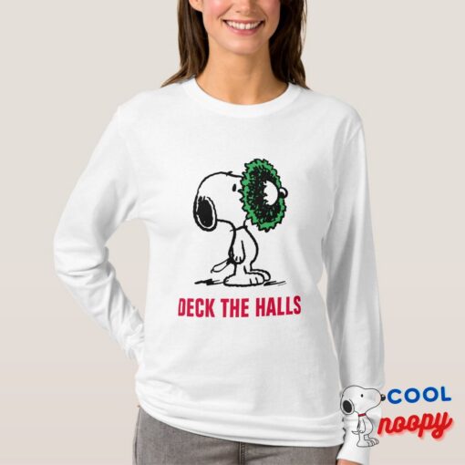 Peanuts Snoopy For The Holidays T Shirt 6