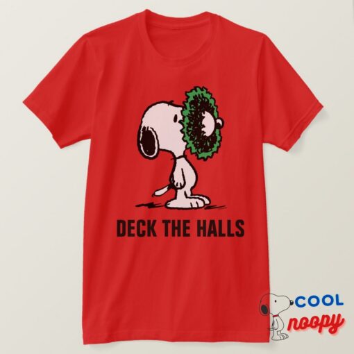Peanuts Snoopy For The Holidays T Shirt 7