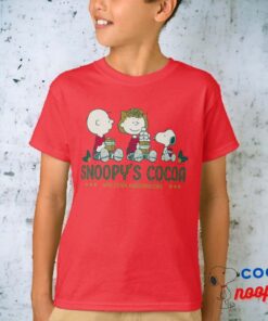 Peanuts Snoopy Friends Cocoa T Shirt 15