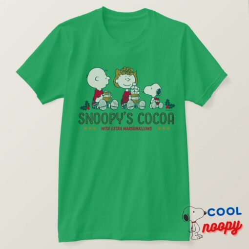 Peanuts Snoopy Friends Cocoa T Shirt 2
