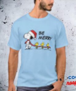 Peanuts Snoopy Friends Winter Scarf T Shirt 7
