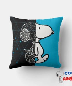 Peanuts Snoopy Geometric Design Throw Pillow 4