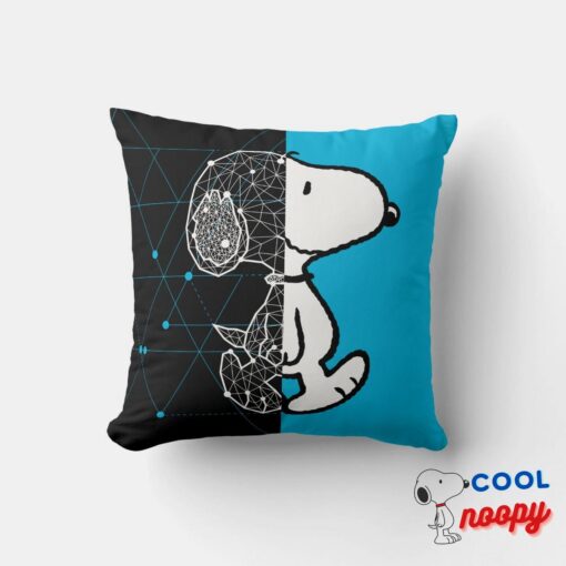 Peanuts Snoopy Geometric Design Throw Pillow 5