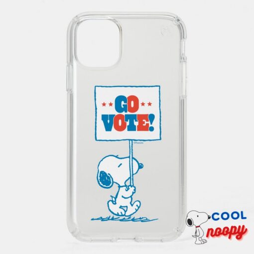 Peanuts Snoopy Go Vote Sign Speck Iphone 81 Case 8