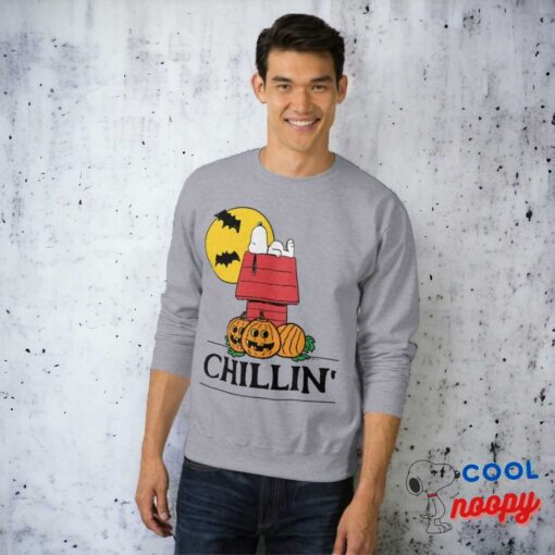 Peanuts Snoopy Halloween Doghouse Sweatshirt 2