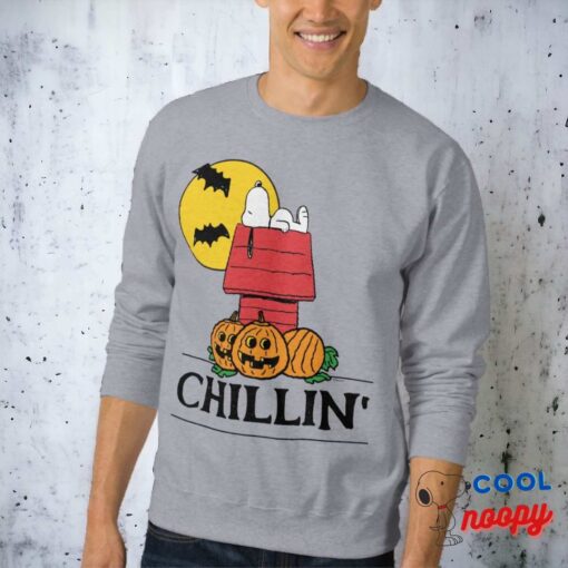 Peanuts Snoopy Halloween Doghouse Sweatshirt 8