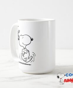 Peanuts Snoopy Happy Dance Mug 3