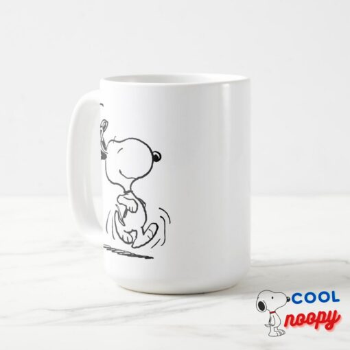 Peanuts Snoopy Happy Dance Mug 3