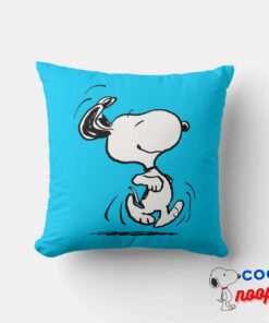 Peanuts Snoopy Happy Dance Throw Pillow 5