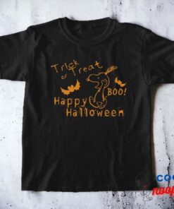 Peanuts Snoopy Happy Halloween Boo T Shirt 3