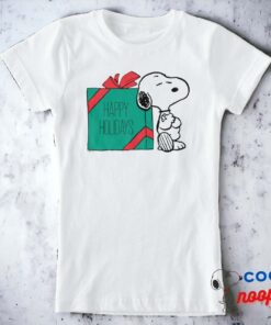 Peanuts Snoopy Happy Holidays T Shirt 11