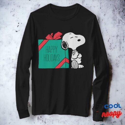 Peanuts Snoopy Happy Holidays T Shirt 4