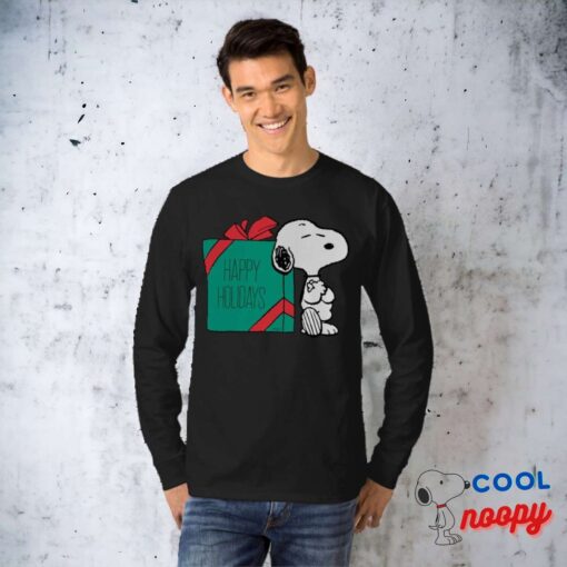 Peanuts Snoopy Happy Holidays T Shirt 6