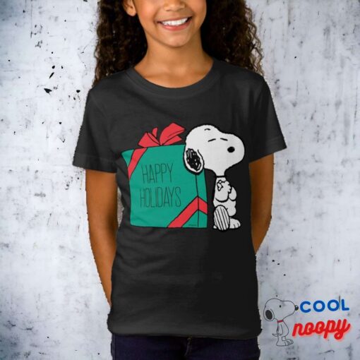 Peanuts Snoopy Happy Holidays T Shirt 9