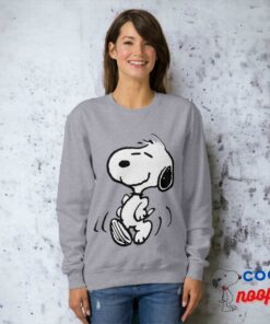 Peanuts Snoopy Happy Smile Dance Sweatshirt 5