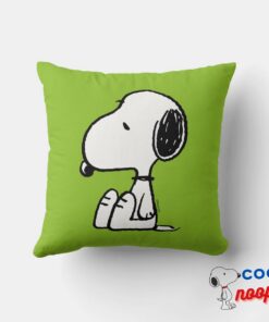 Peanuts Snoopy Looking Down Throw Pillow 4