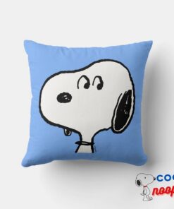 Peanuts Snoopy Looks Throw Pillow 4